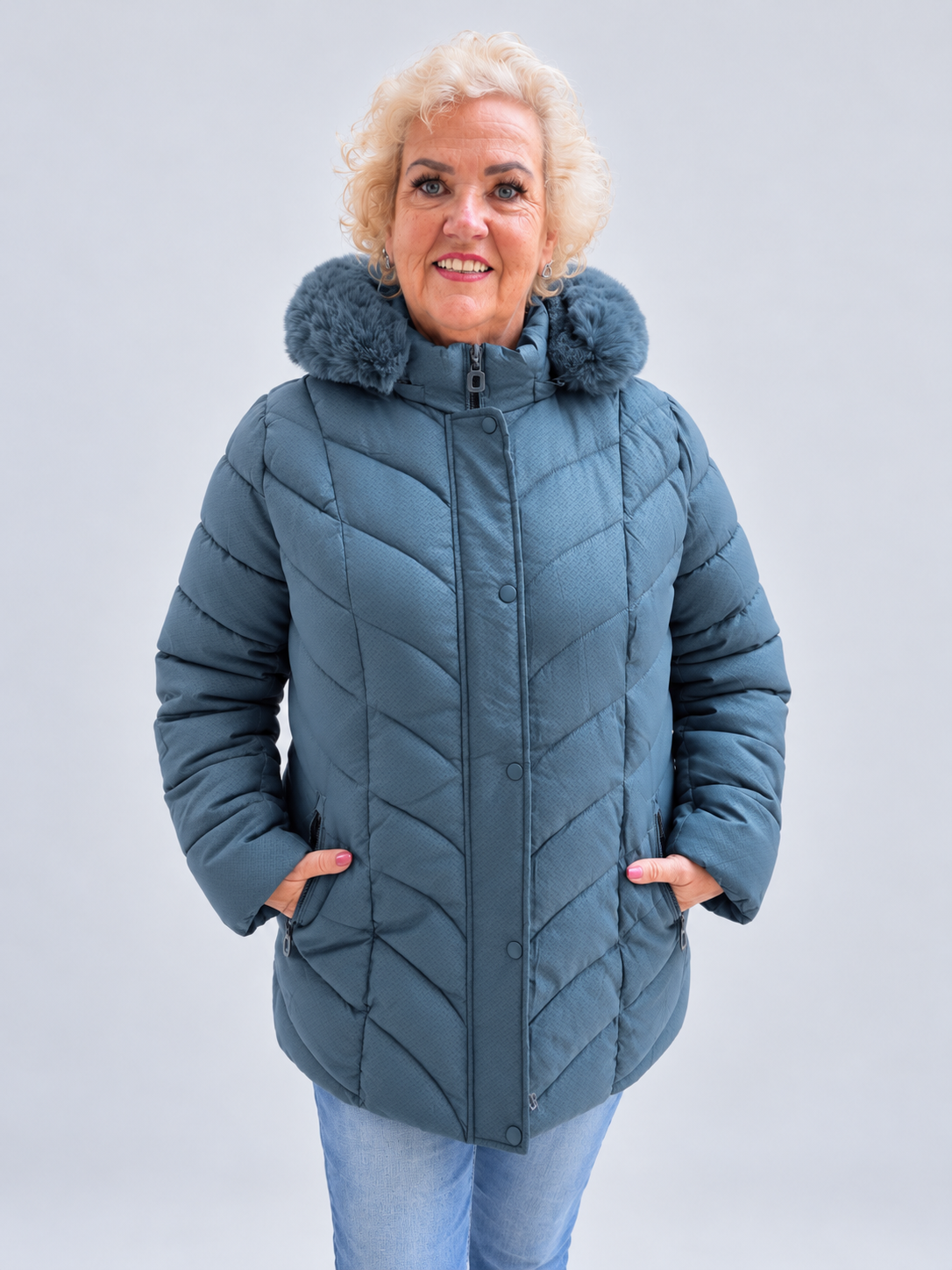 Winterjacke abnehmbare Kapuze - Lara | 5 Farben