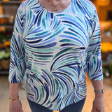 Marinello Shirt driekwartmouw - Claudia 3 kleuren