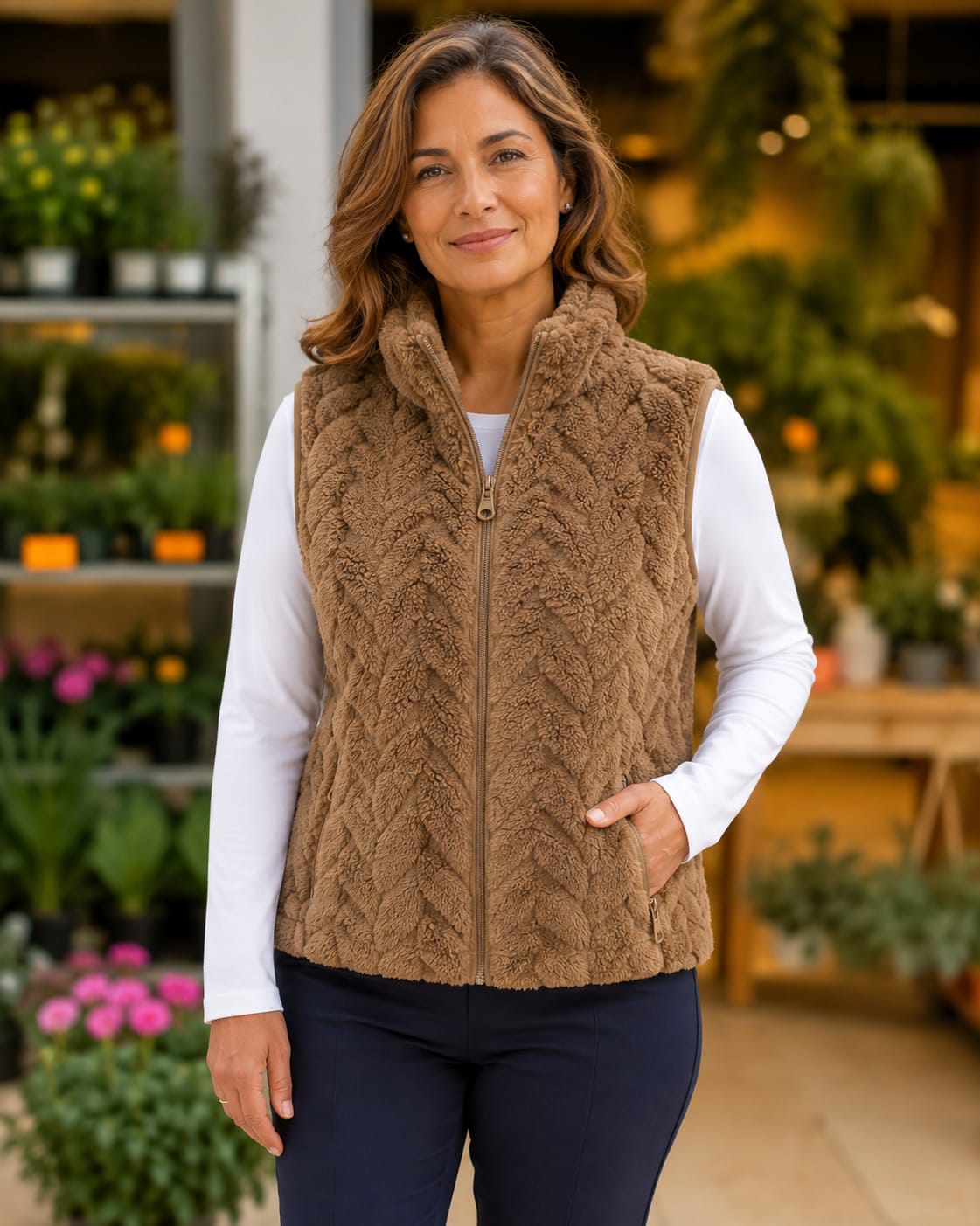 Gilet/Bodywarmer - MXO teddy stof | 3 kleuren