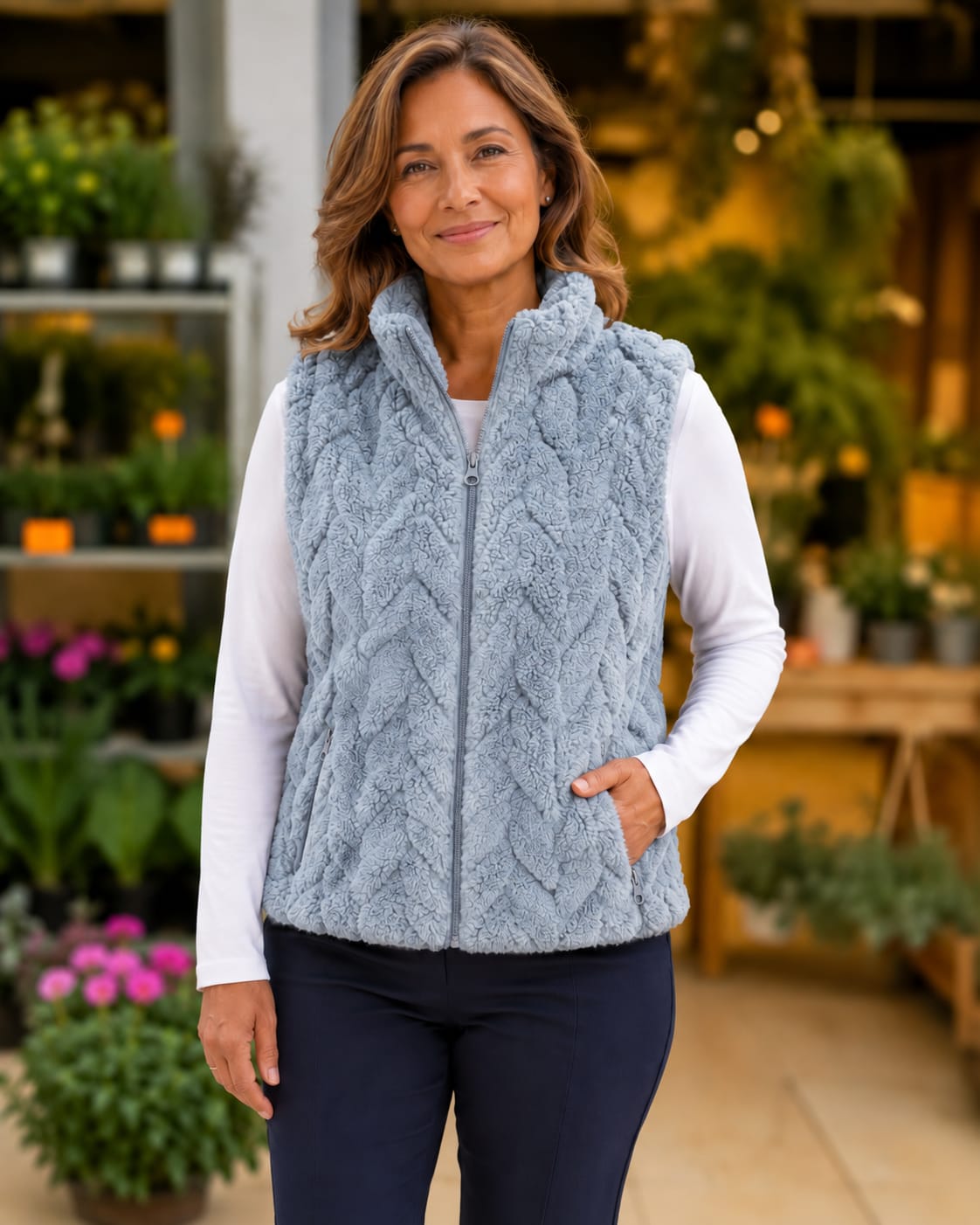 Gilet/Bodywarmer - MXO teddy stof | 3 kleuren