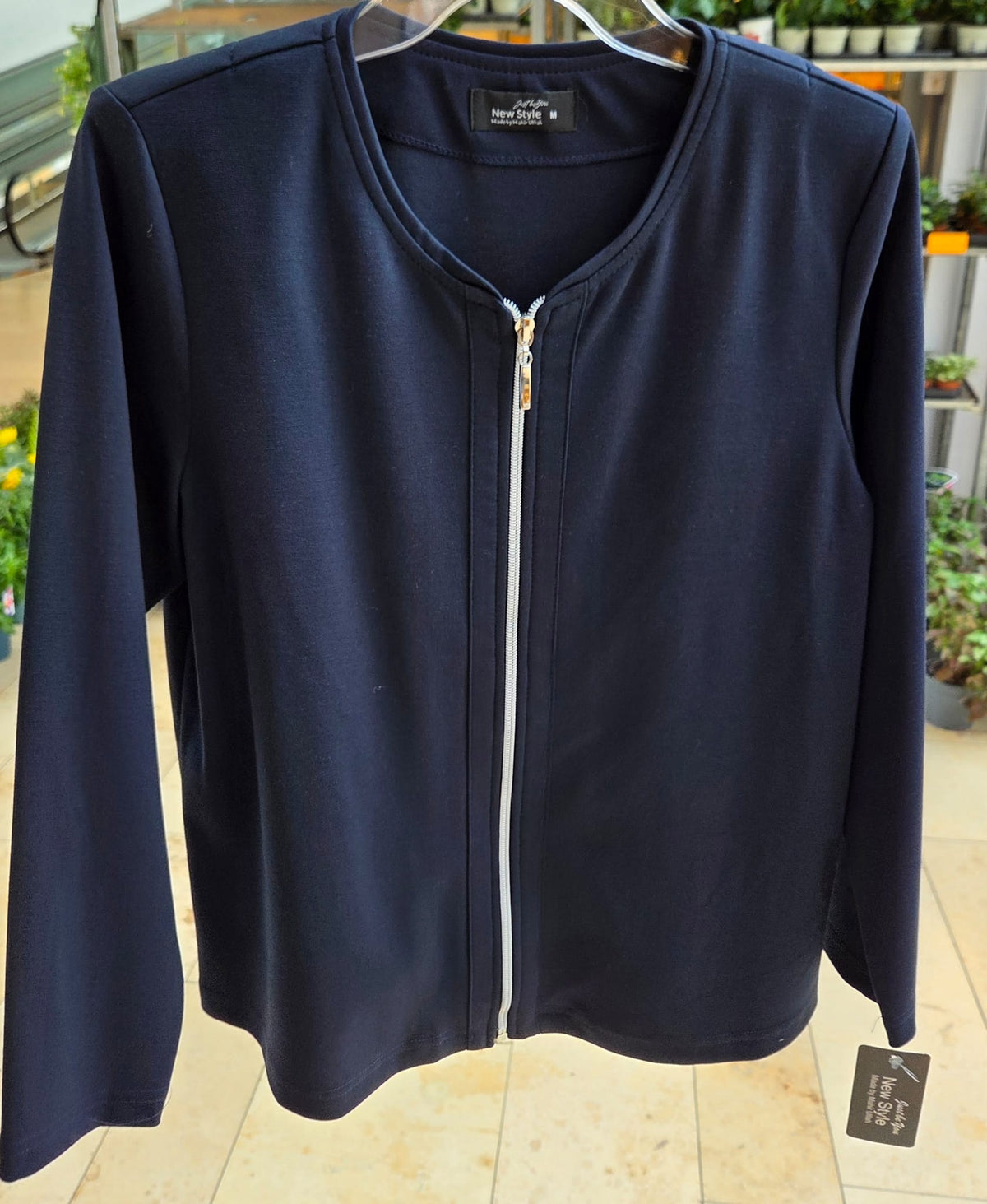 Jasje/vest met ritssluiting - Jose donkerblauw
