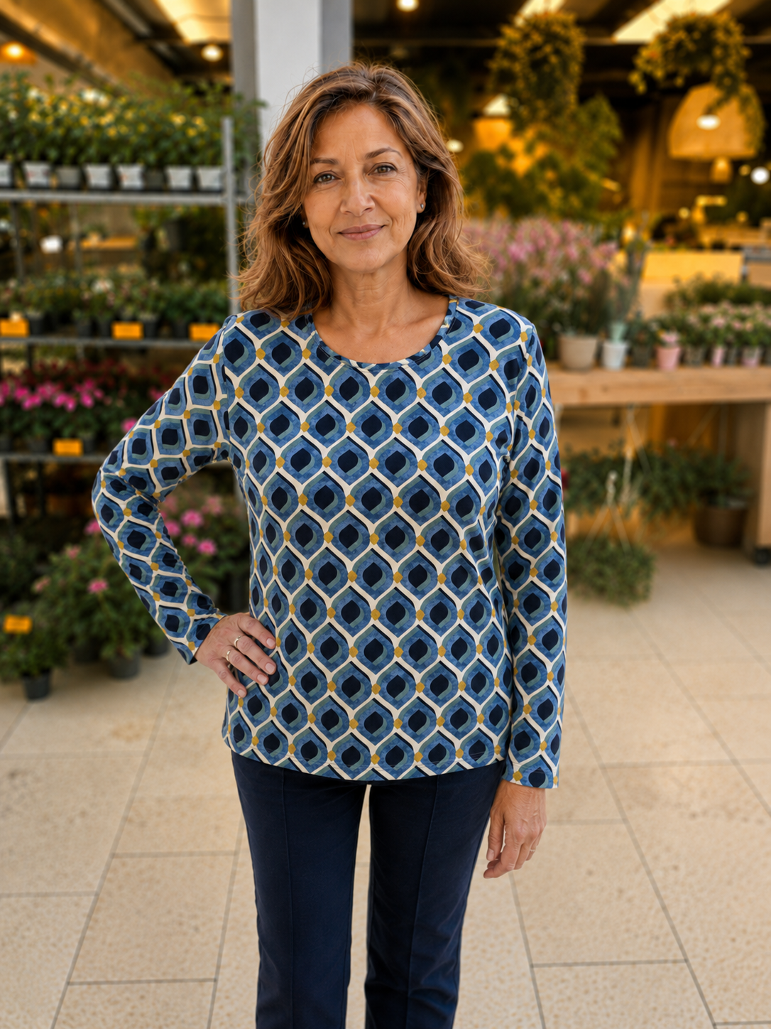 Marinello Shirt lange mouw - Yara