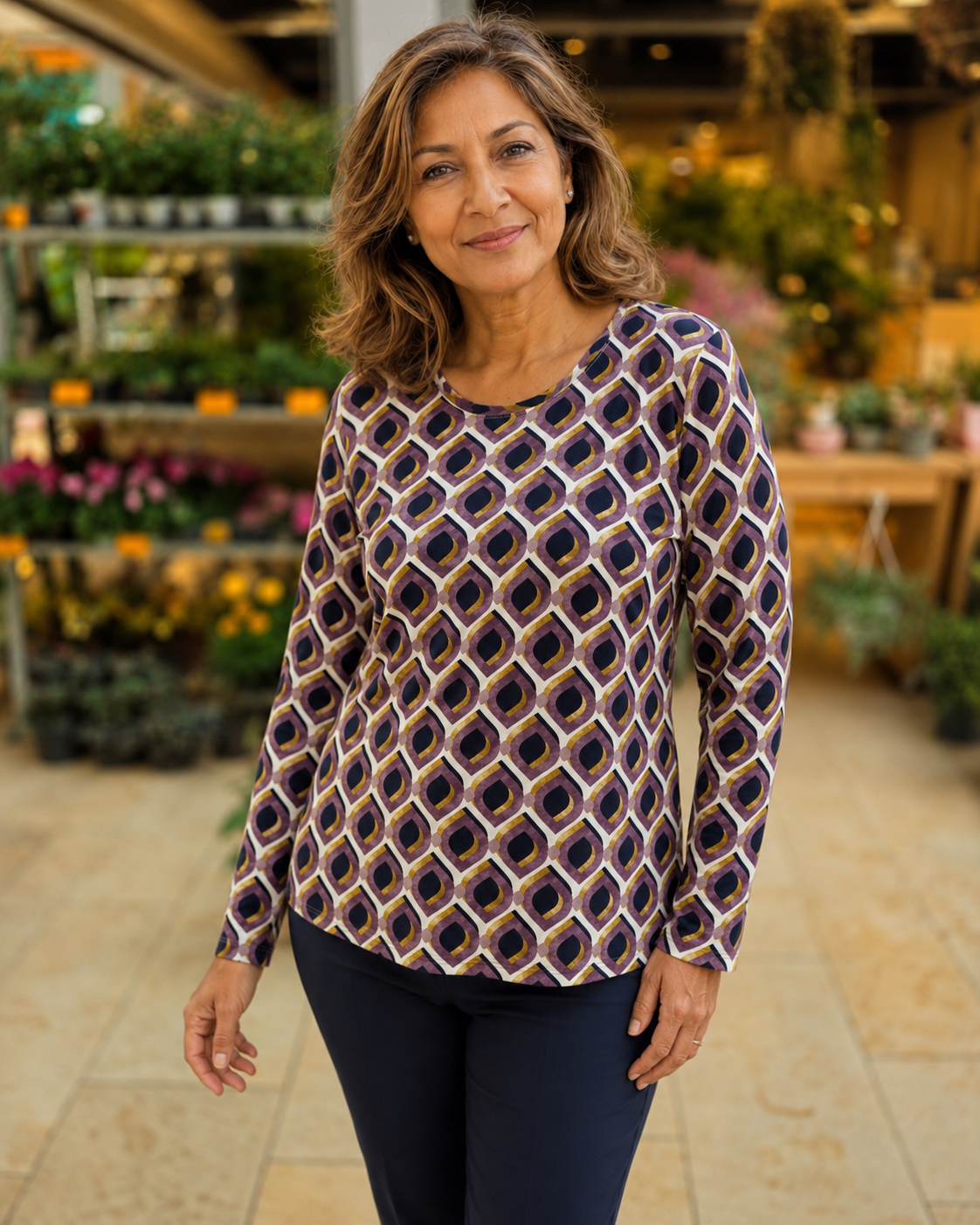 Marinello Shirt lange mouw - Yara