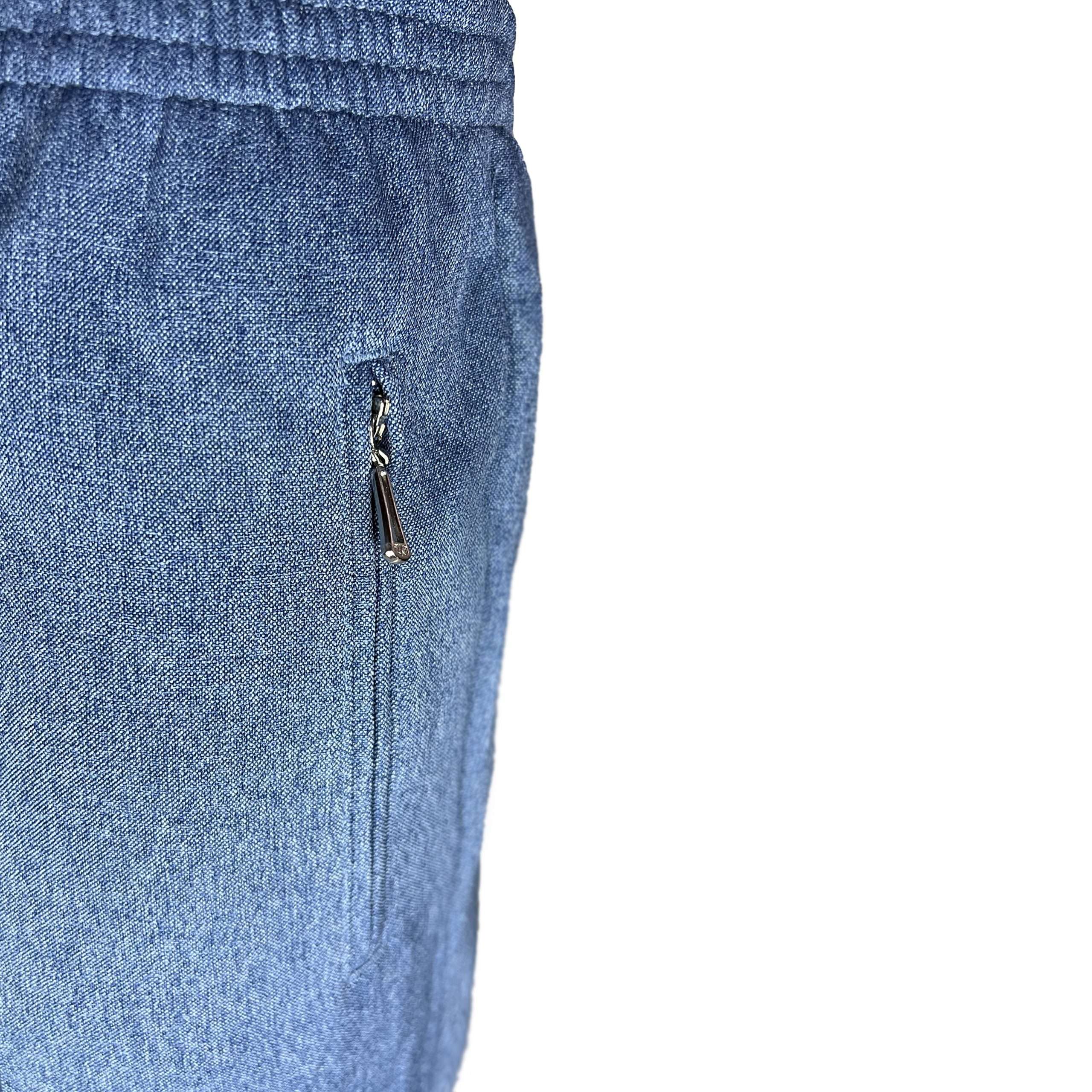 ALICA pantalon gemêleerd - Gevoerd