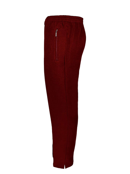 ALICA pantalon bordeauxrood - Gevoerd