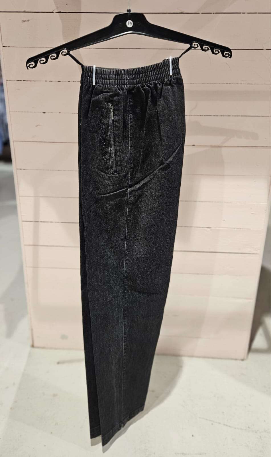 ALICA / New Fashion Pantalon Jeans zwart