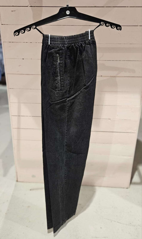 ALICA / New Fashion Pantalon Jeans zwart