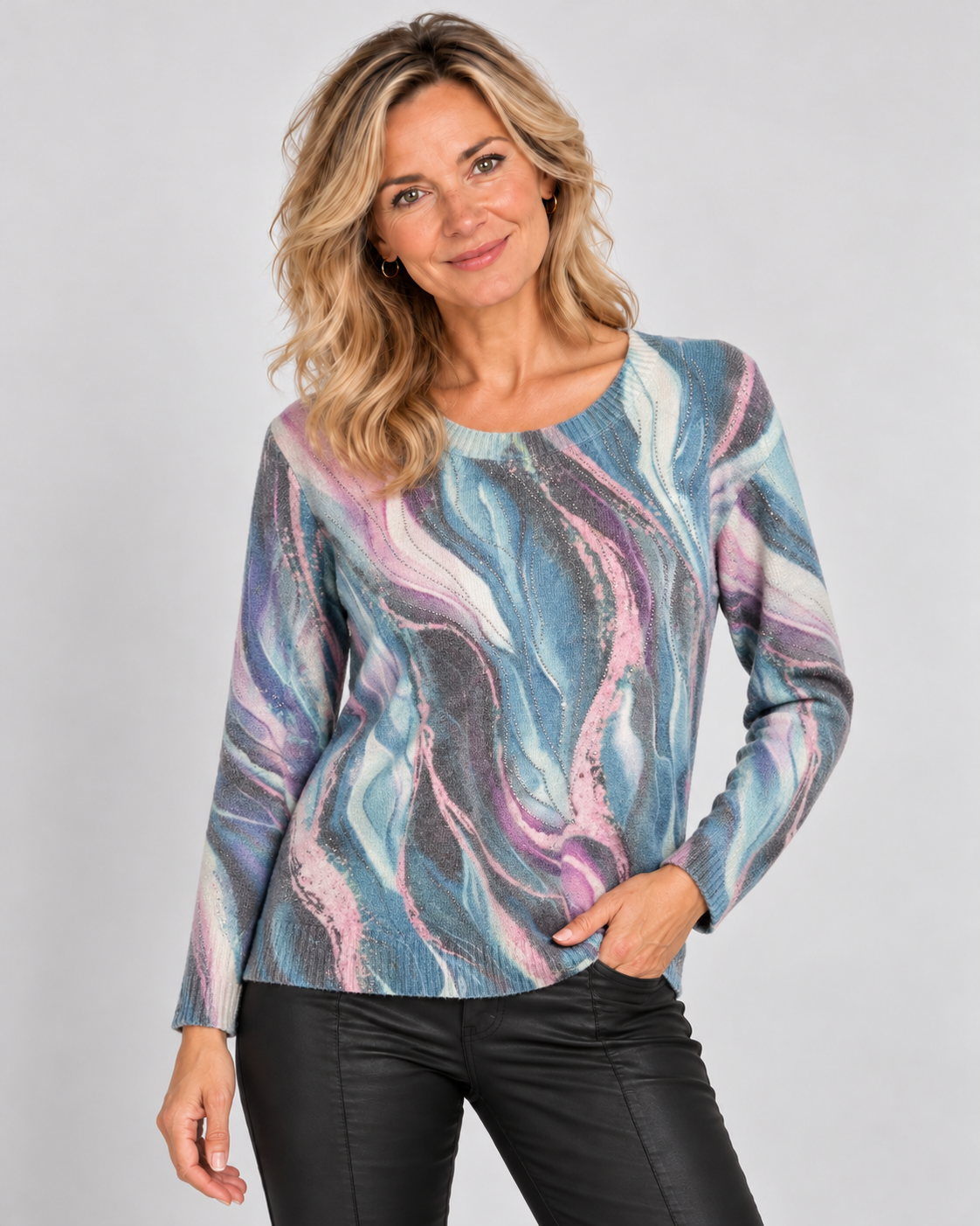 Gabriella K. Pullover - Panther elegant | 2 Farben