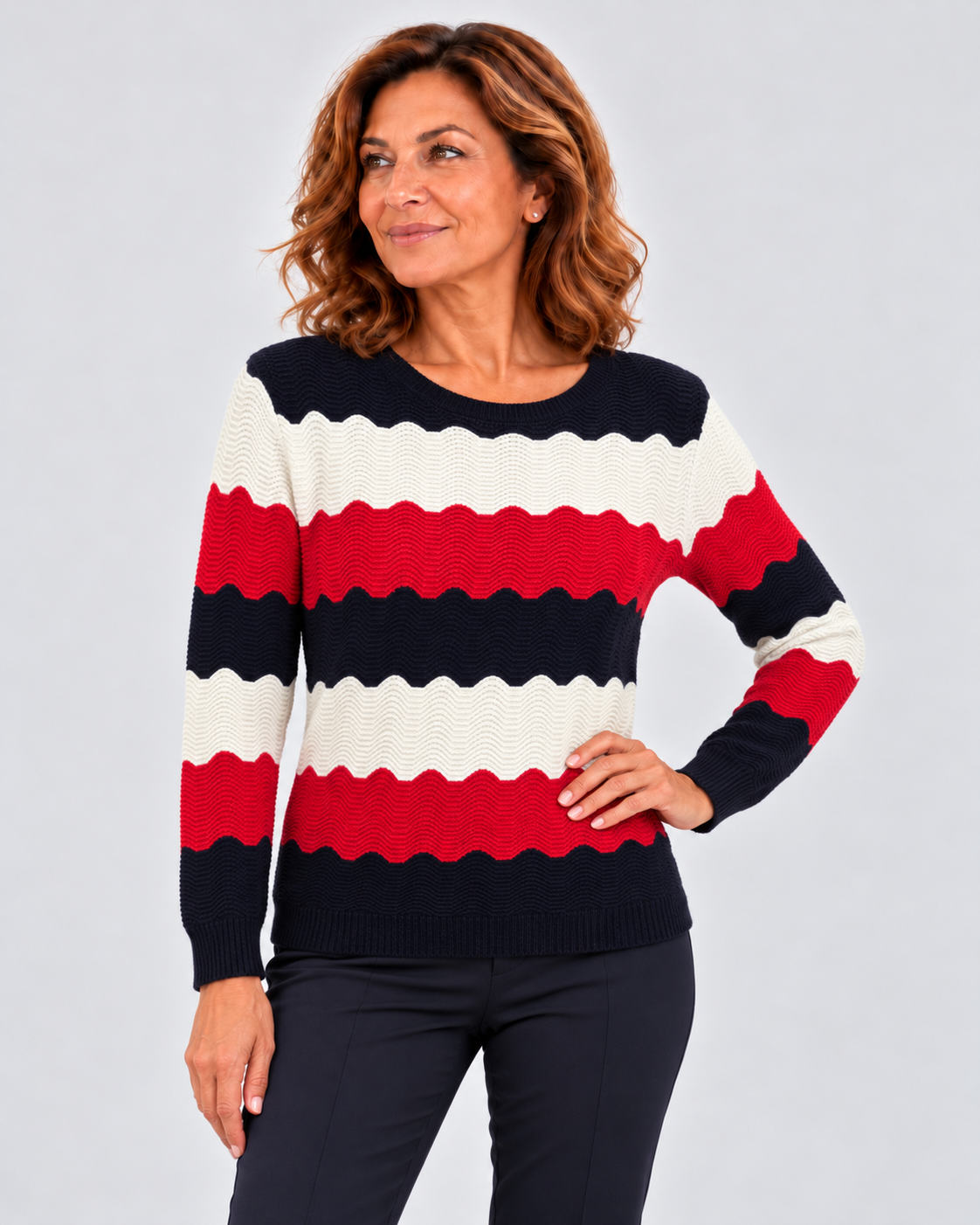 Gabriella K. Pullover - Panther elegant | 2 Farben