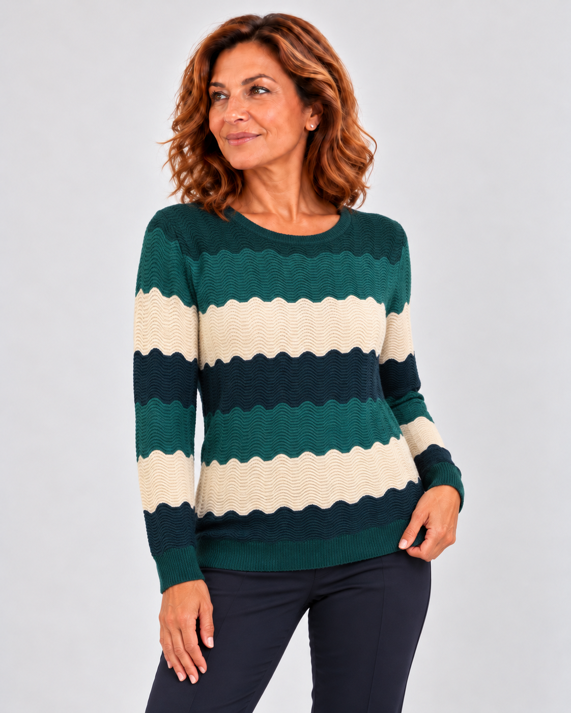 Gabriella K. Pullover - Panther elegant | 2 Farben
