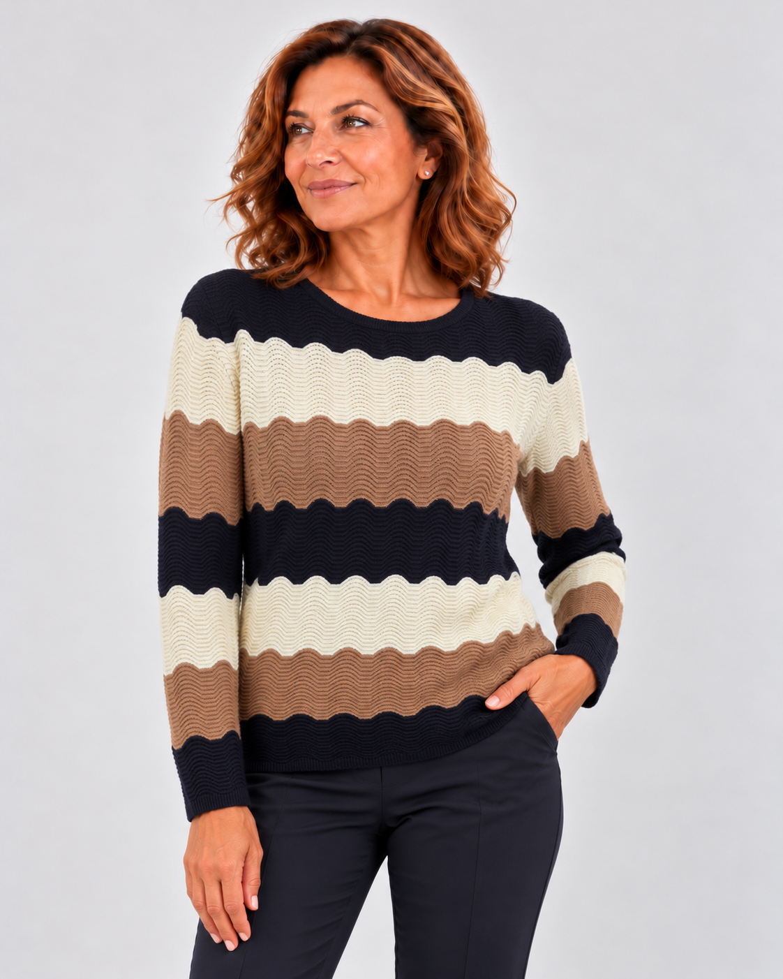 Gabriella K. Pullover - Panther elegant | 2 Farben