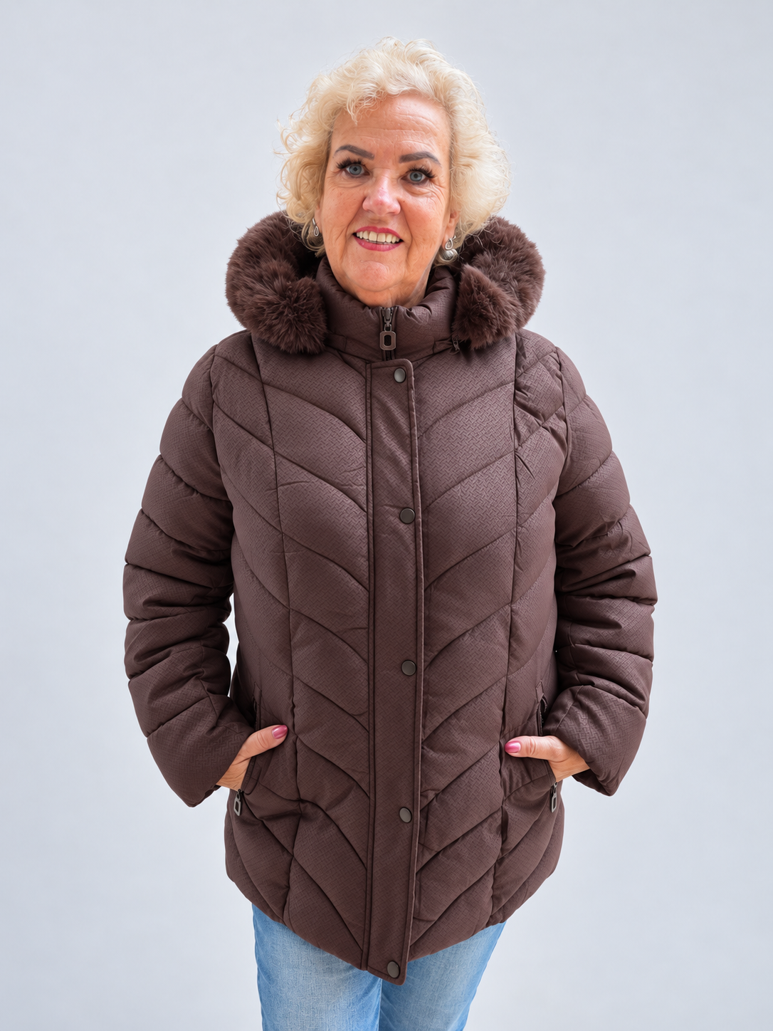 Winterjacke abnehmbare Kapuze - Lara | 5 Farben