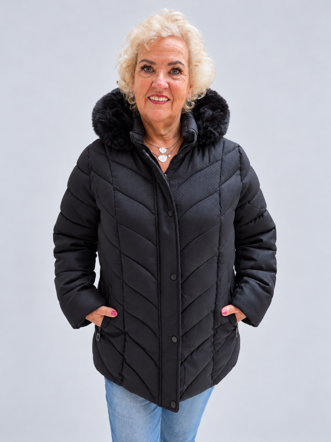 Winterjacke abnehmbare Kapuze - Lara | 5 Farben