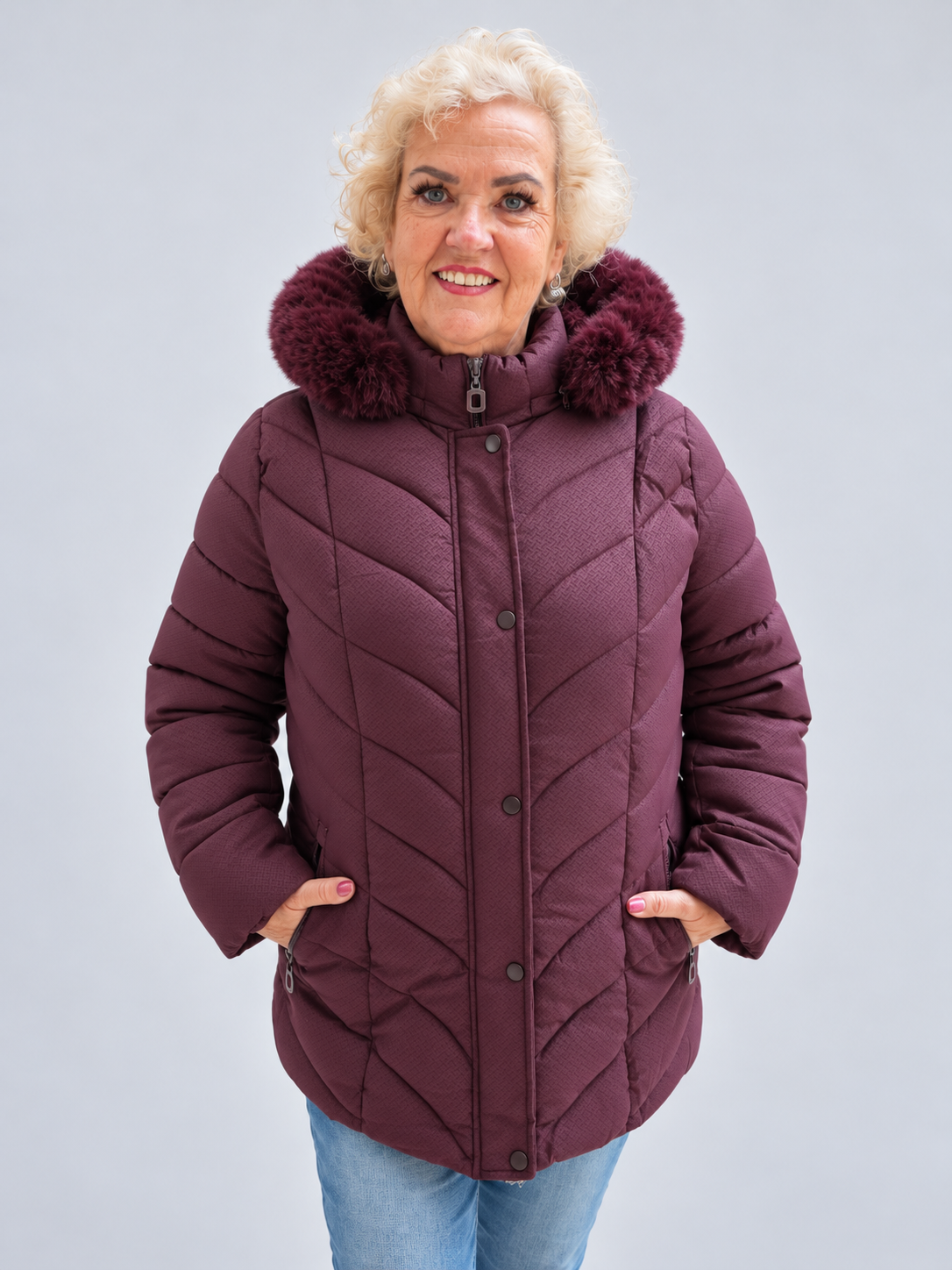 Winterjacke abnehmbare Kapuze - Lara | 5 Farben