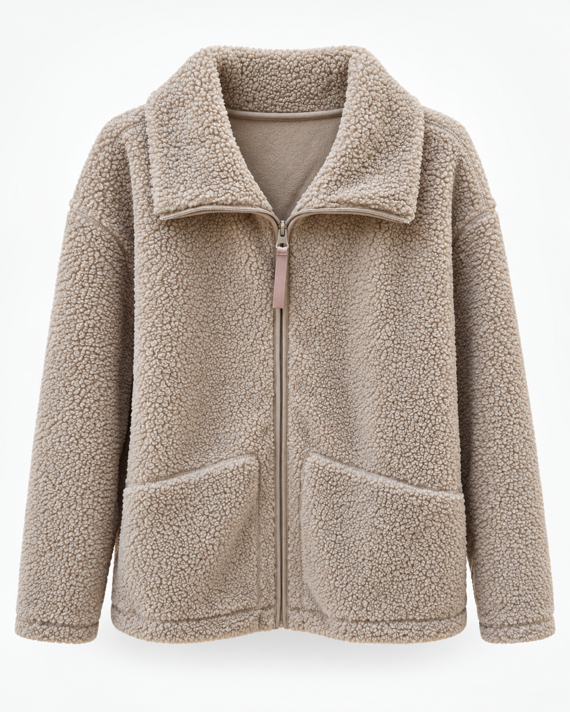 Vest met kraag - MXO teddy stof | 3 kleuren