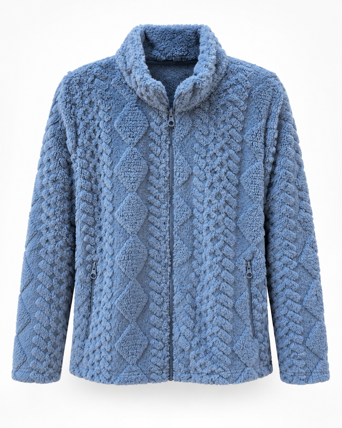 Vest met motief - MXO teddy stof | 3 kleuren