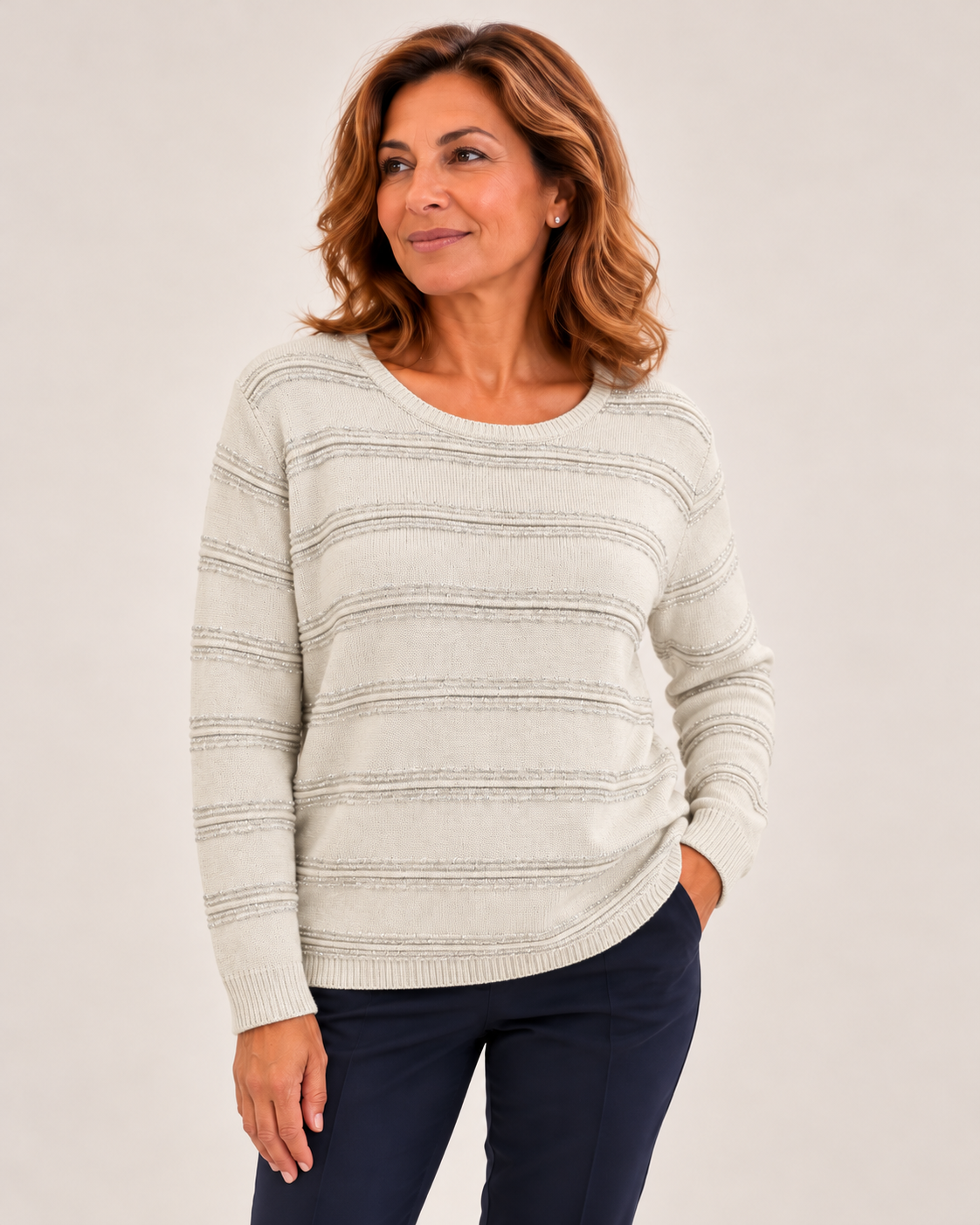 Gabriella K. Pullover - Panther elegant | 2 Farben