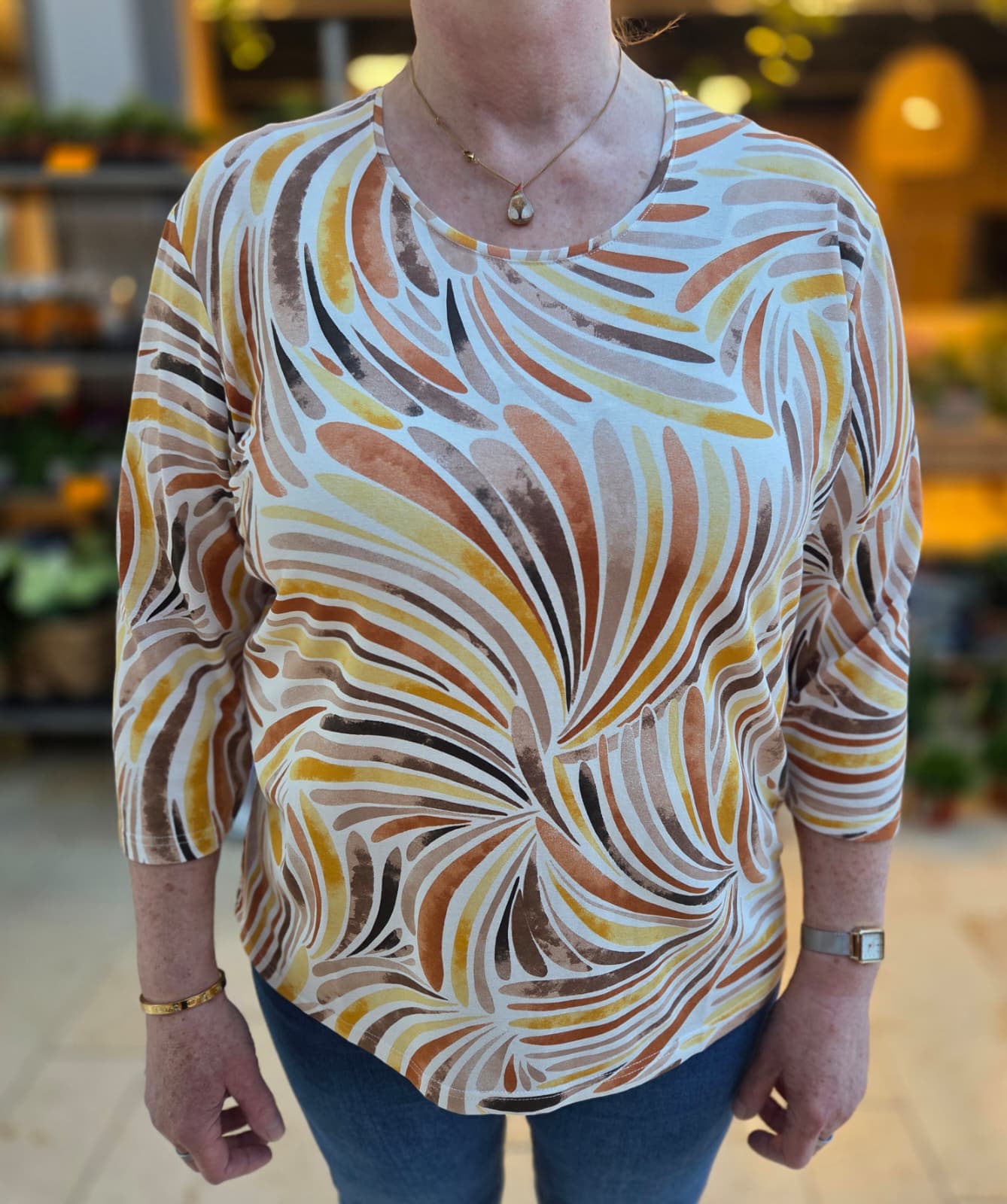 Marinello Shirt driekwartmouw - Claudia 3 kleuren
