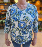 Marinello Shirt driekwartmouw - Jenny