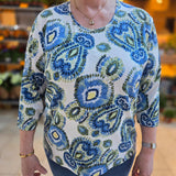 Marinello Shirt driekwartmouw - Jenny