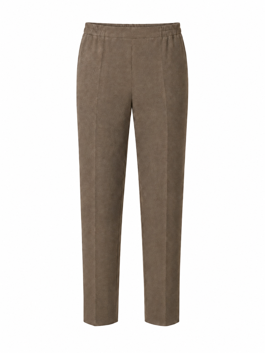 ALICA pantalon camel bruin - Gevoerd