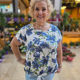 Top - Agnes met koord | Katoen