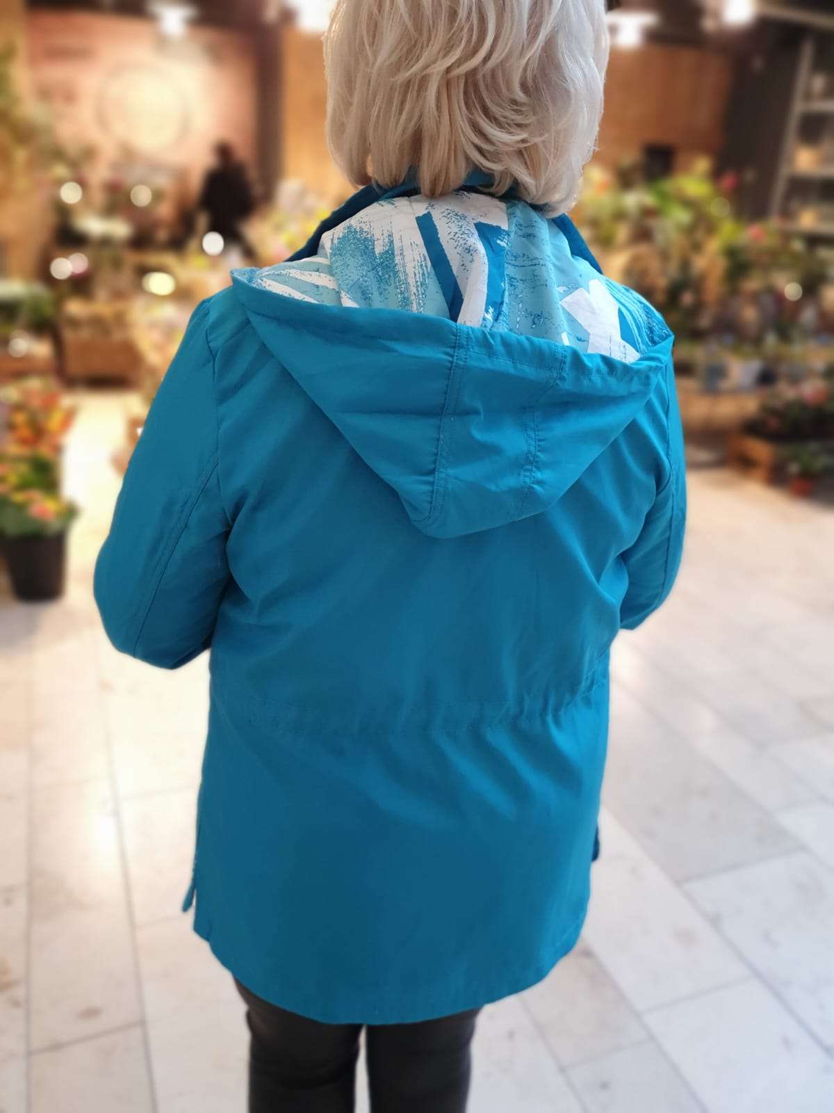 Zomerjas met aantrekkoord - Turquoise WM702