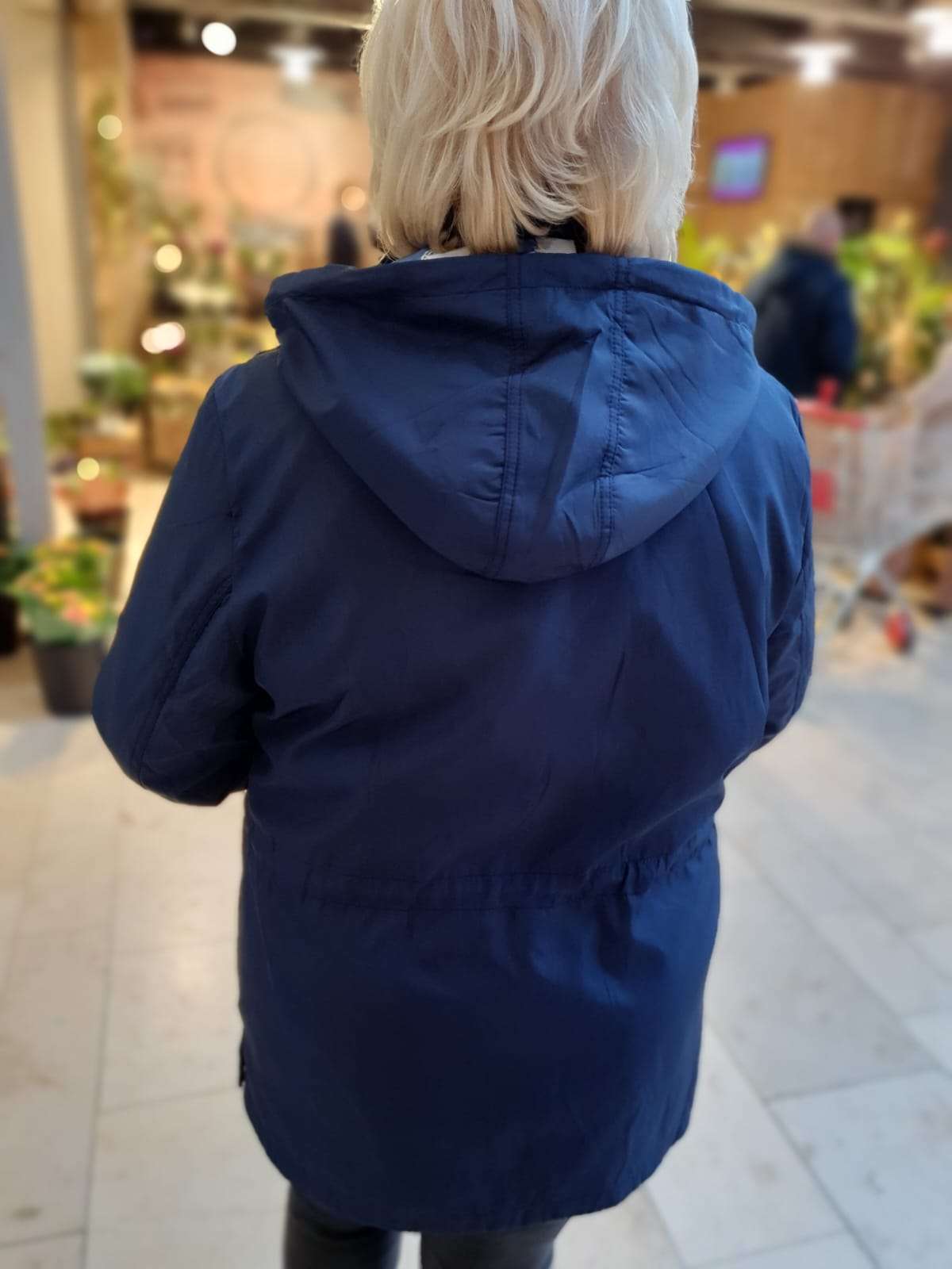 Zomerjas met aantrekkoord - Donkerblauw WM702