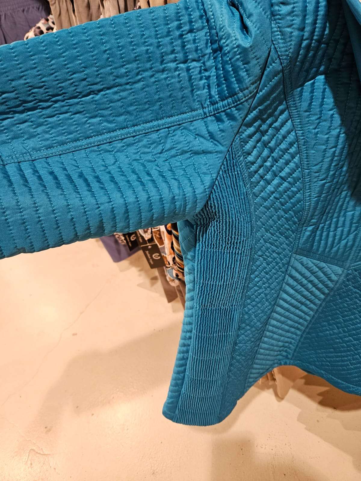 Zomerjas gewatteerd - Turquoise WM711