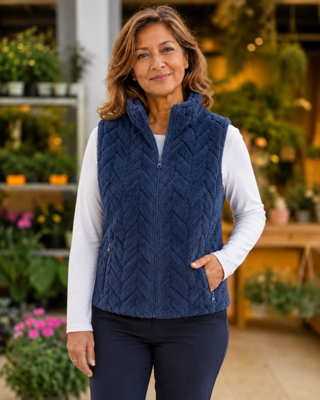 Gilet/Bodywarmer - MXO teddy stof | 3 kleuren