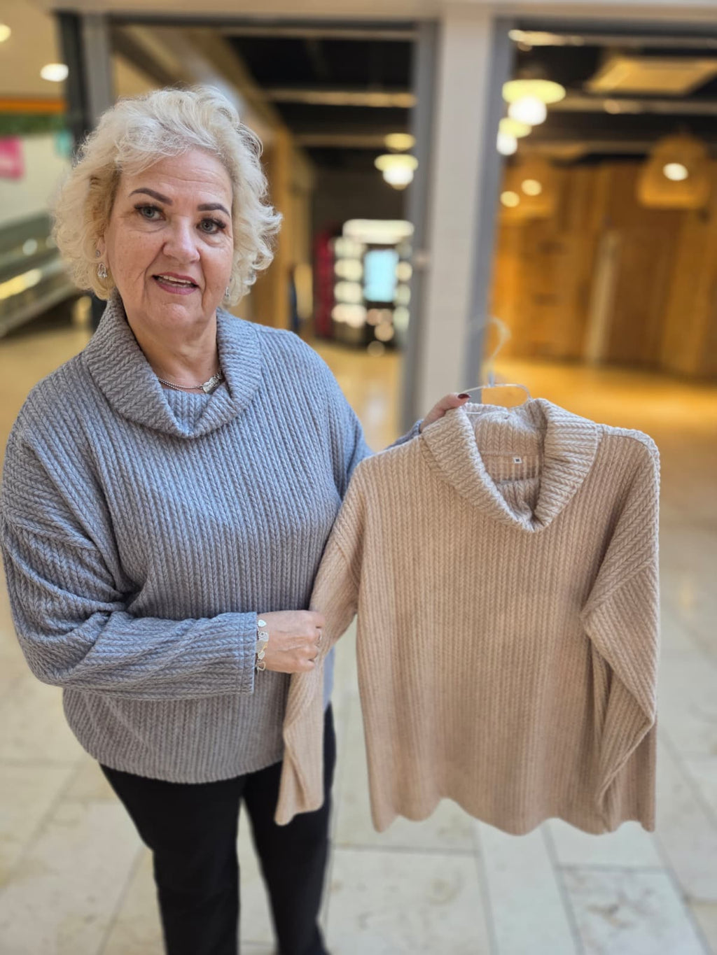 Winter Trui met hoge hals - Nikkie