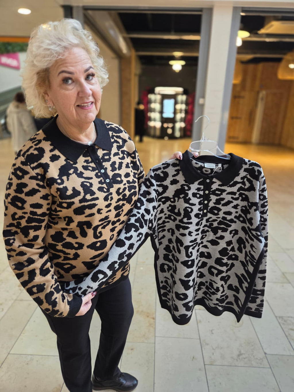 Winter Trui met kraag - Yara