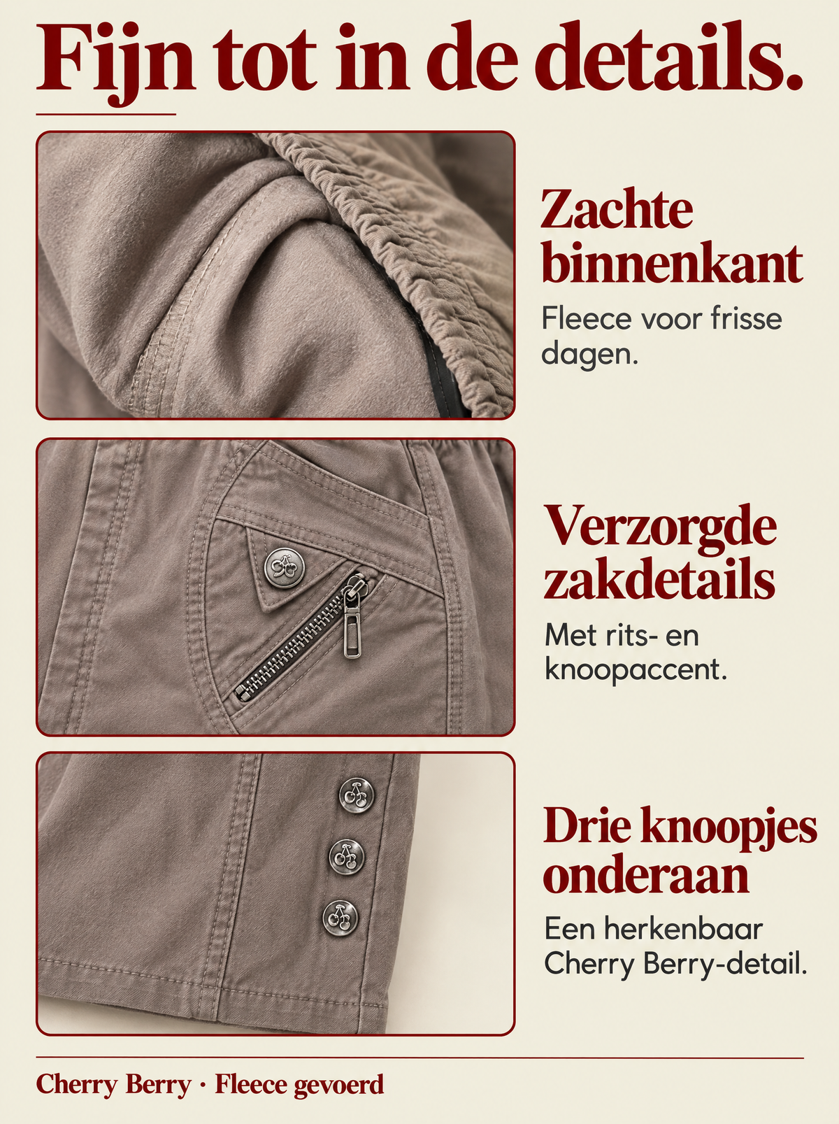 Details van de broek